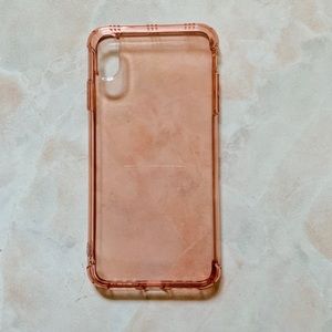 Pink TPU case xs max